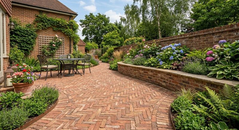 Patio Brick Installation in Danbury, CT