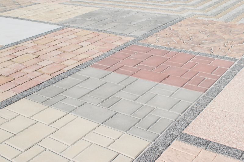 Patterned Paver Layout
