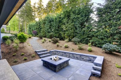 Add a Paver Patio and a Firepit!